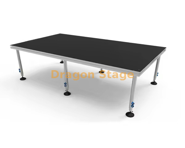 Evento portátil de 6 piernas DJ Table Stage Platform 1.5x1m