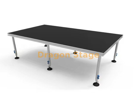 Evento portátil de 6 piernas DJ Table Stage Platform 1.5x1m