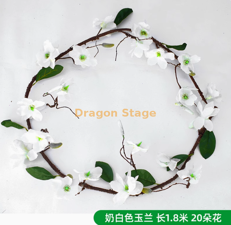 白色玉兰花藤（ 1 条）