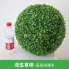 Bola de hierba de planta simulada Bola Milán Plástica Decoración de techo de planta Flores falsas Flores y maní Bola de hierba - Diámetro 38 cm