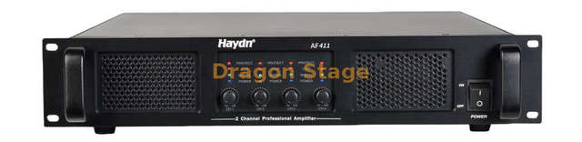 Serie de amplificadores de potencia de cuatro canales A430 A450 A470 | Amplificadores de audio profesionales de clase AB
