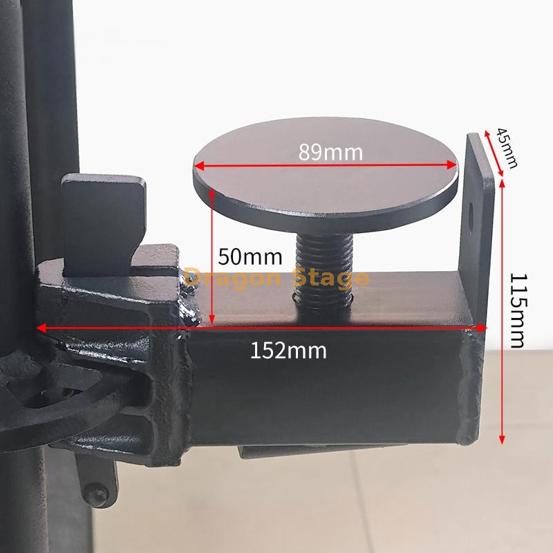 Soporte de soporte de pared LED ajustable de armadura de lana (1)