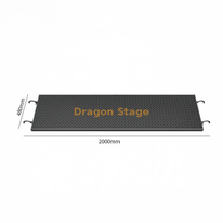 Layher ardor antideslizante tablero de estadificación 2000x480 mm