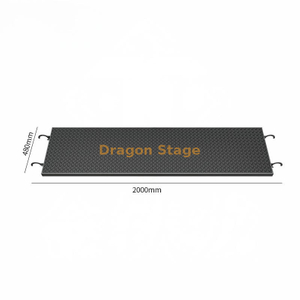 Layher ardor antideslizante tablero de estadificación 2000x480 mm