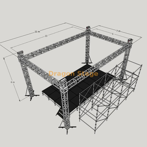 290 mm Dj de armadura DJ 10x6x6m
