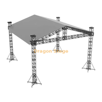 Sistema de armadura de techo para exteriores de aluminio profesional de 8x5x6m