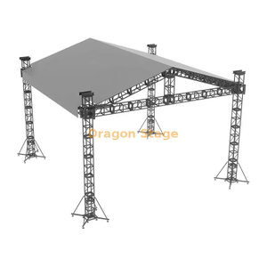 Sistema de armadura de techo para exteriores de aluminio profesional de 8x5x6m