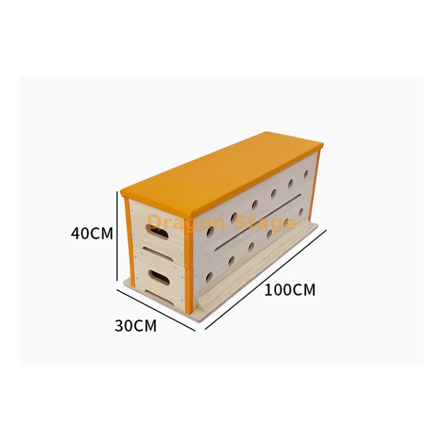 Caja de apilamiento de dos capas al aire libre
