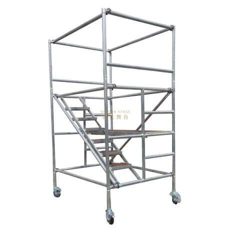 Torre Mobile Town Doble andamio doble con una escalera de 45DEGREE