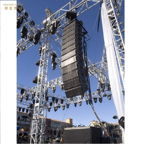 Truss de iluminación de audio profesional