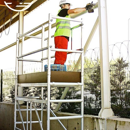 Tablero de torre móvil andamio plegable