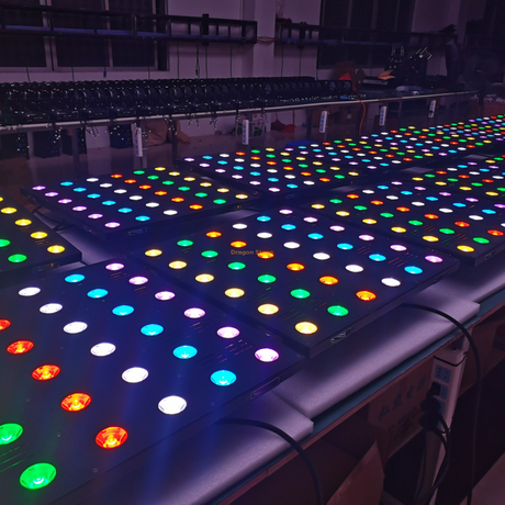 Nuevo diseño de patente 36*3, luz blanca fría/cálida DMX, Panel de matriz LED para luz de DJ 
