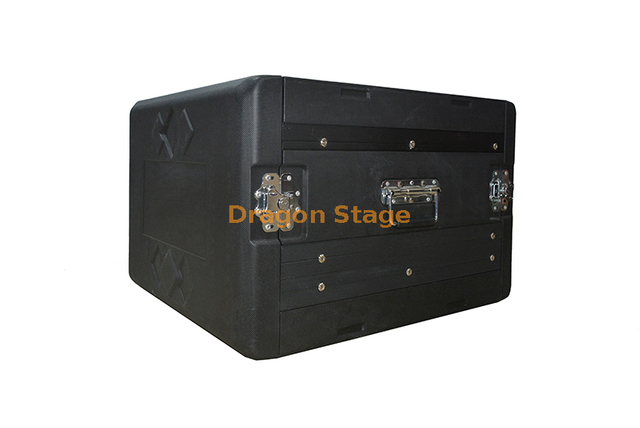 Ensamblaje portátil PE Flightcase para equipos de escenario de eventos 2U, 3U, 4U, 6U en venta