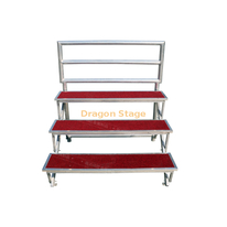 Sistema de asientos de aluminio plegable para estadio/sistema de gradas con respaldo