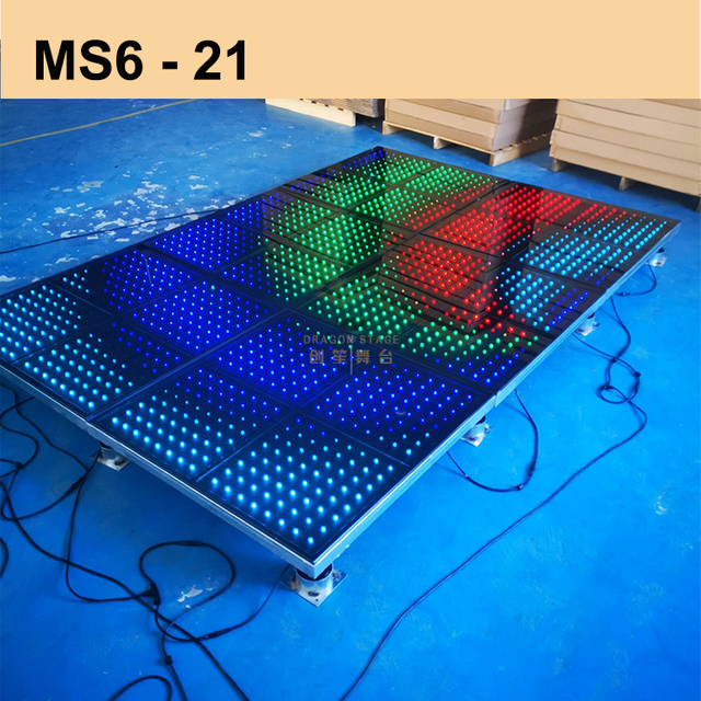 Piso de escenario de baile LED MS6-21