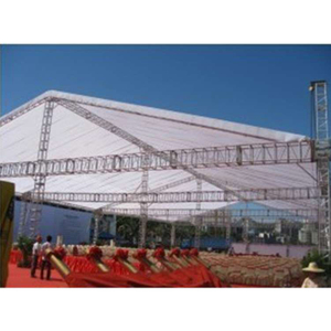 Escenario para eventos al aire libre de Guangzhou, armazón de espiga de aluminio, armazones de construcción rápida para escenario, armazón ligero