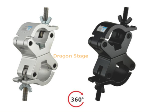  Abrazadera giratoria X-Pro Material:6061 SWL:750kg Tubo: 48-51mm Kg: 1,16kg