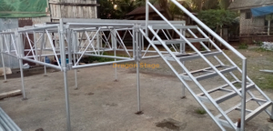 Sistema modular de estructura de andamios y escenarios de aluminio para fiestas Bush