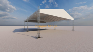 Armazón de carpa para eventos al aire libre personalizado con techo 30x15x5m