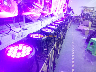 18 luces PAR 6 en 1 de aluminio fundido a prueba de agua (tipo B)
