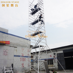 Fabricante de torres de andamios de construcción móvil de aluminio en China