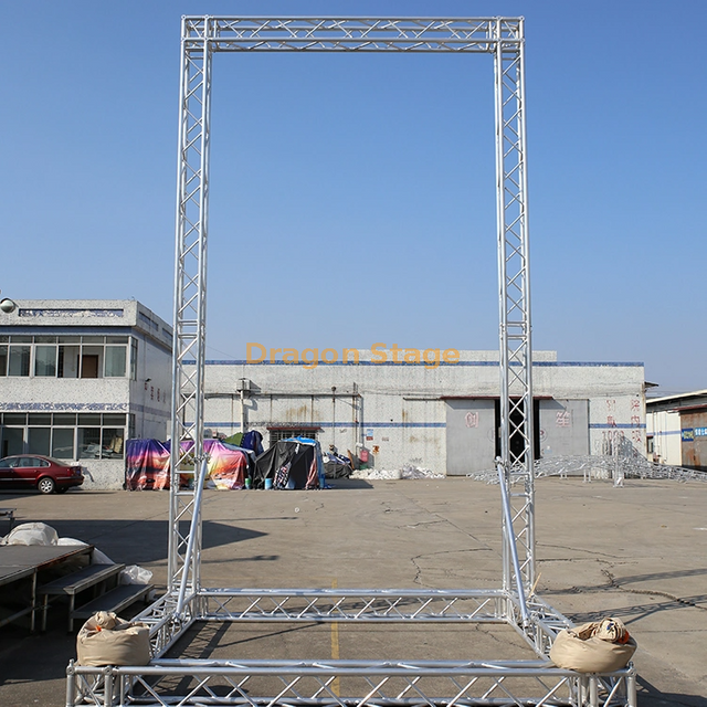 Fondo de escenario de armazón de evento de aluminio para luces y carteles 