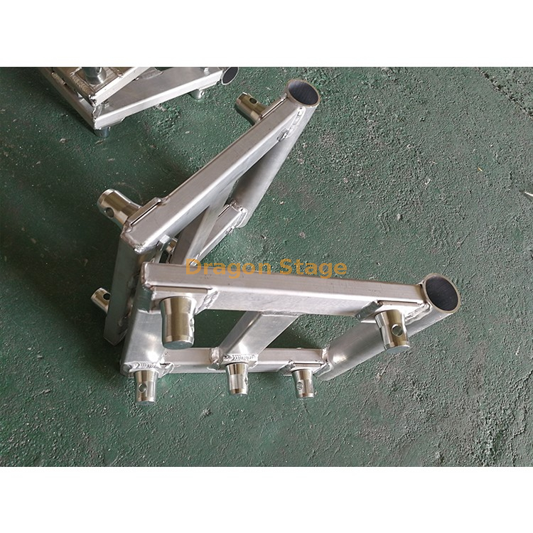 Armadura tipo sándwich de aluminio con sección de bisagra en ángulo para ángulo en el techo para armadura de 290 mm
