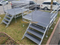 8 x 8 pies Mobile Mobile con rieles de guardia