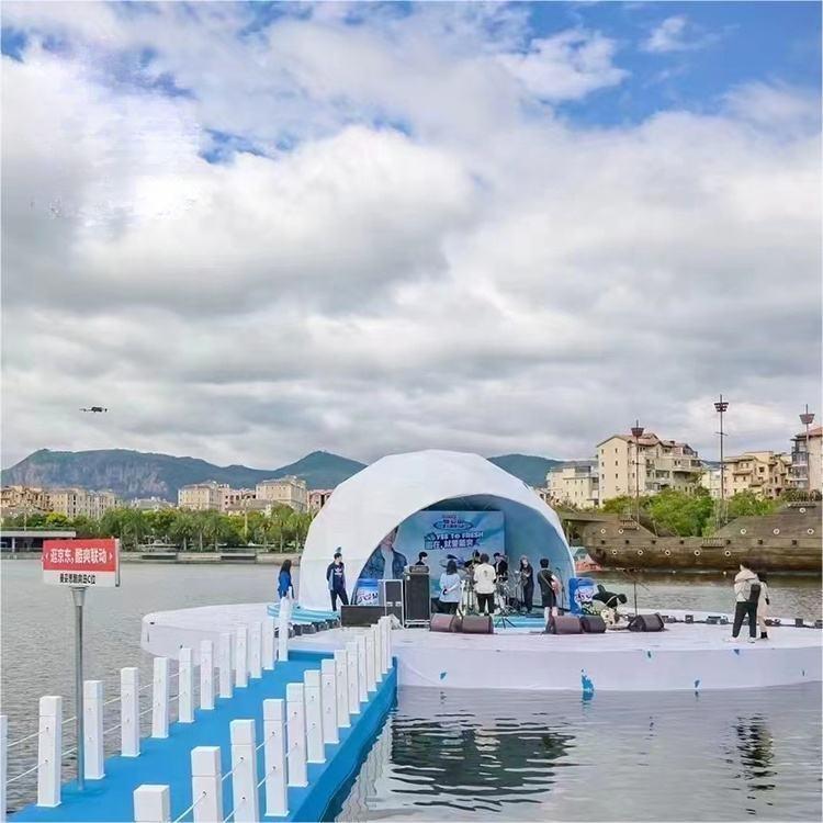 carpa para eventos semiesférica