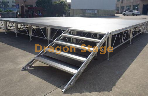 Escenario portátil de aluminio para eventos para sistema de eventos 17.08x15.86m