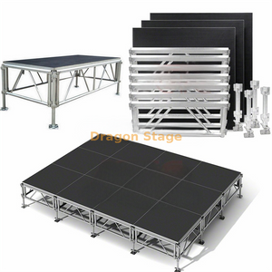 Escenario de concierto de aluminio con pata ajustable 15,86x14,64m