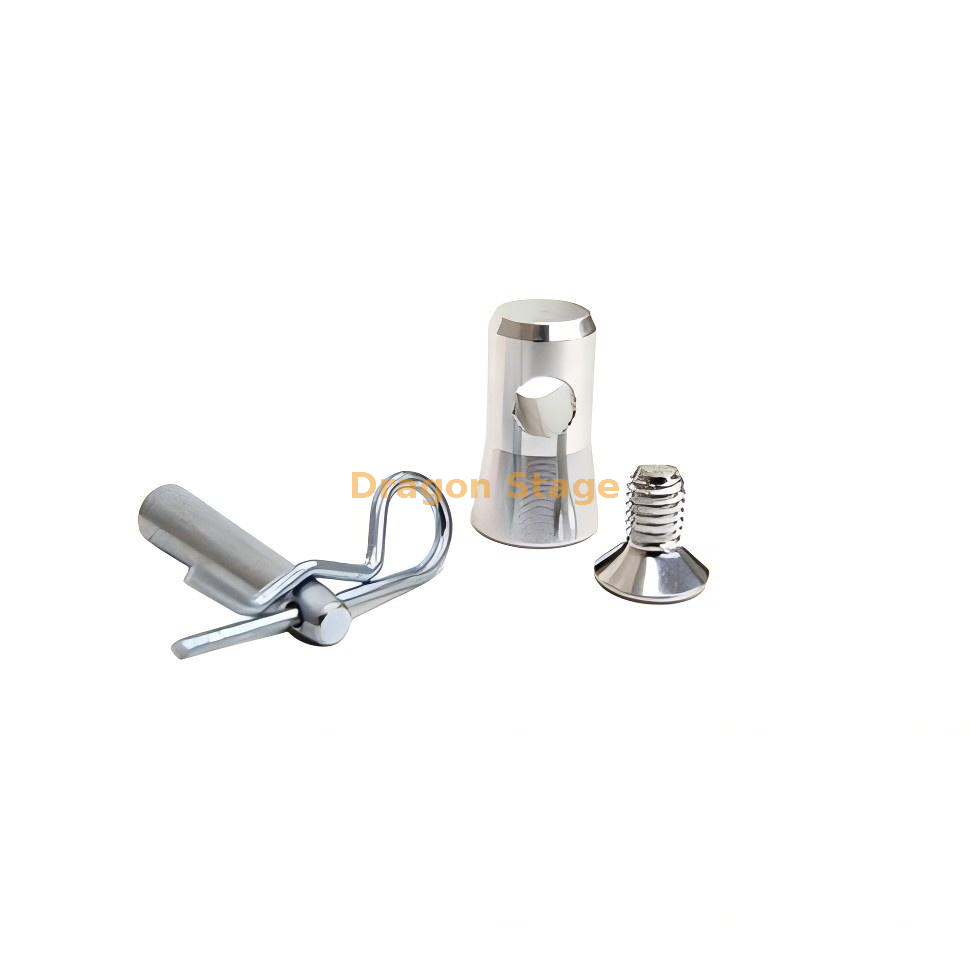 Acoplador medio cónico de aluminio y acoplador de conexión cónico para armazón F14 100x100 mm