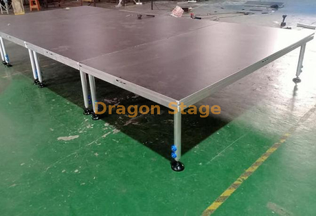 Escenario rápido de aluminio móvil moderno para teatro de 24x16 pies