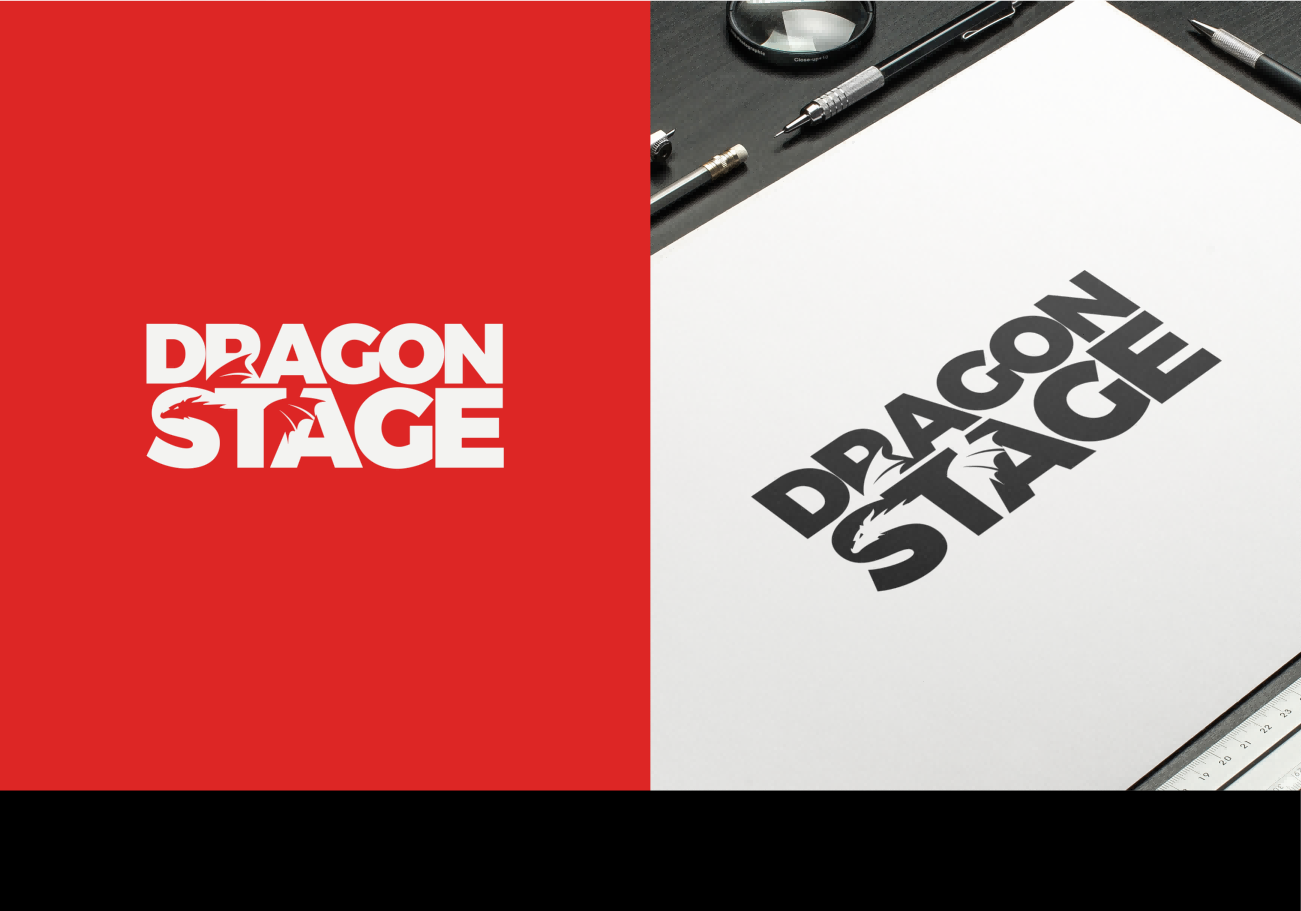 ¡Dragon Stage presenta el logotipo oficial para la marca del sitio web!