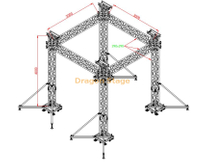Truss Display System Luces Evento Truss 3x3x4m