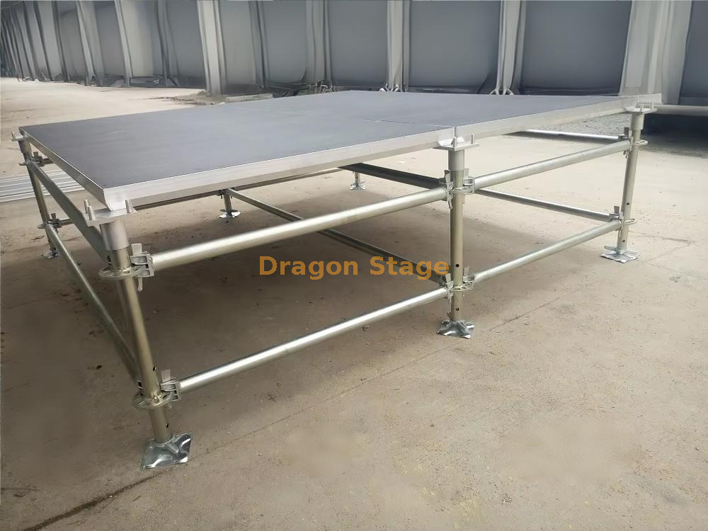 Etapa de acero portátil de ensamblaje rápido para conciertos 14x12m