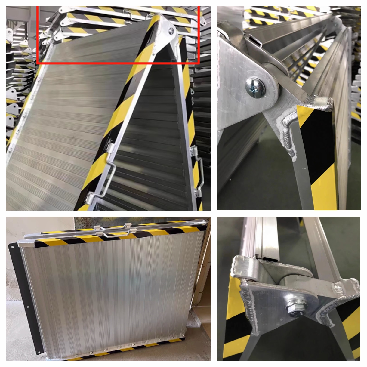 Rampa plegable