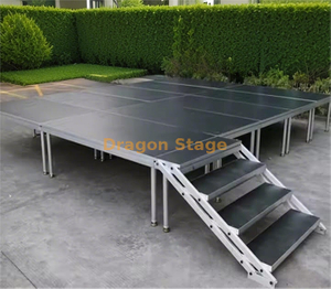 Sistema de montaje de escenario rápido de aluminio 5x4m