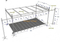 Sistema de armadura de etapa plana personalizada de 20x12x10m