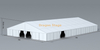 Carpa para eventos con estructura en A de aluminio grande de 30x50 m | Tienda de campaña transparente y resistente con paredes laterales completas