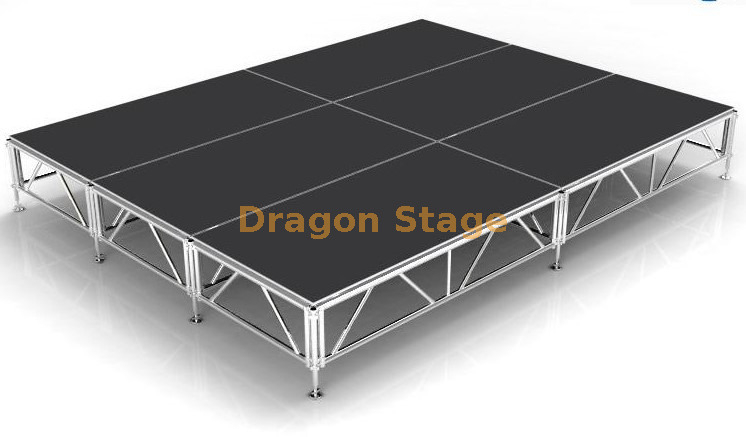 Venta caliente Aluminio Concierto al aire libre Etapa 16x12ft/4.88x3.66m 0.6-1m