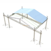 Armazones de techo portátiles de aluminio para exteriores con 2 alas 9x9x7m 