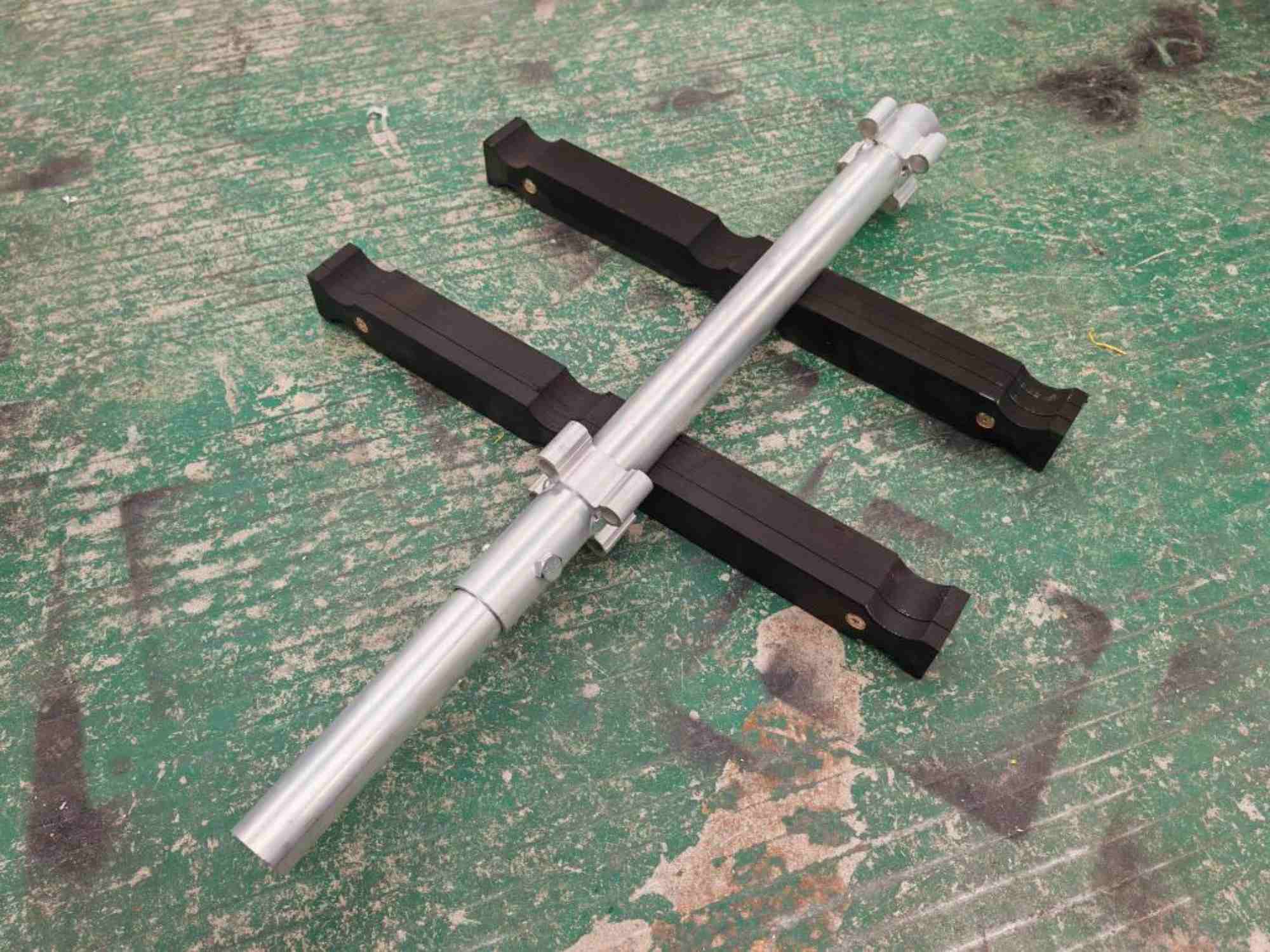 290 mm Etapa de armadura Rail de apilamiento de madera contrachapada (1) 