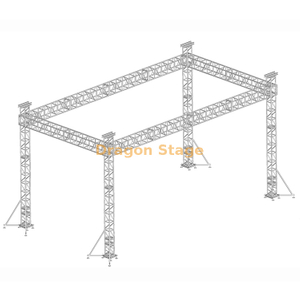 Sistema de truss de concierto grande para exteriores para iluminaciones 30x15x18m