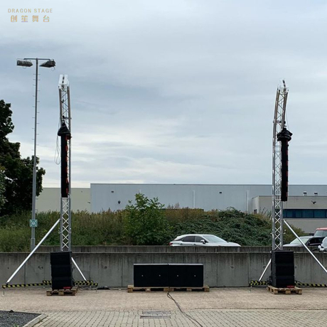 Línea de aluminio portátil al aire libre Array Truss