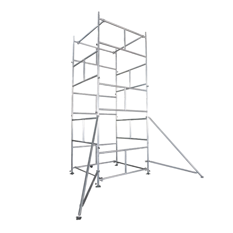 Sistema de armadura lineal con marco en H de aluminio de 4,5 m (estructura de altavoz con soporte en el suelo con estabilizadores)