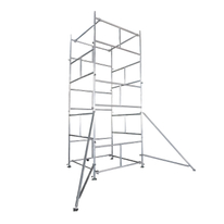 Sistema de armadura lineal con marco en H de aluminio de 4,5 m (estructura de altavoz con soporte en el suelo con estabilizadores)
