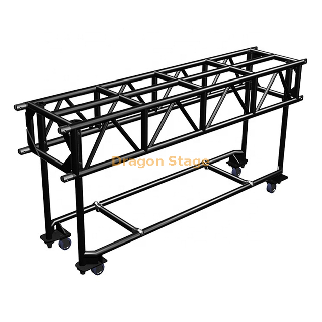 Dispositivos de iluminación fijos móviles de estructura rodante de aluminio premontada para giras