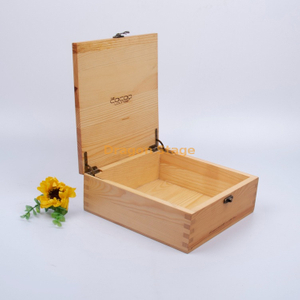 Caja de madera Personalización de fábrica OEM y ODM Cajas de embalaje de botellas de Nochebuena de madera personalizadas para exhibición de regalo Caja de embalaje de madera