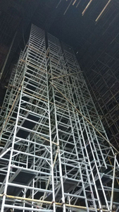 Andamio de aluminio torre andamio marco principal